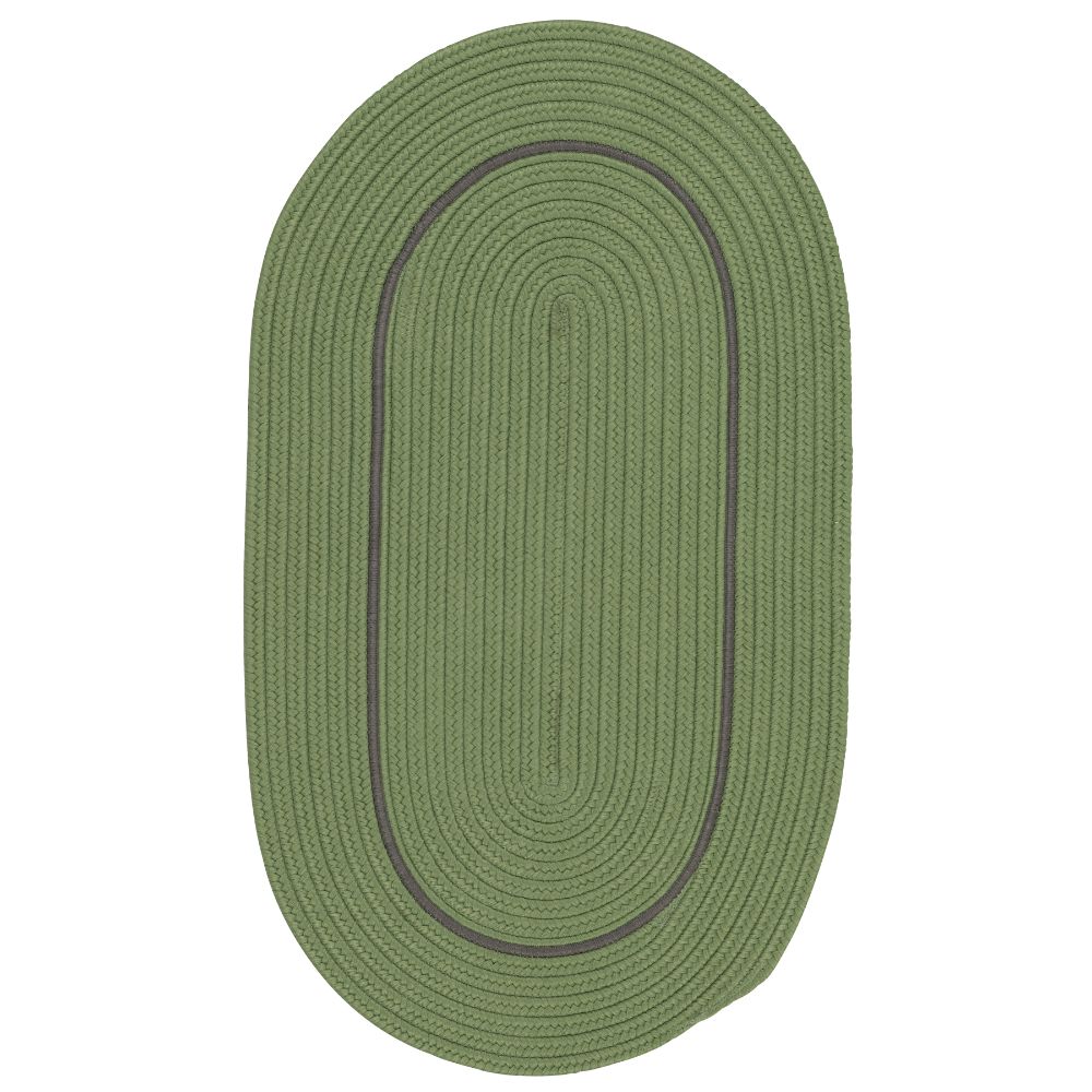 Colonial Mills LF46 Lifestyle Accent Border Moss Green 6x9